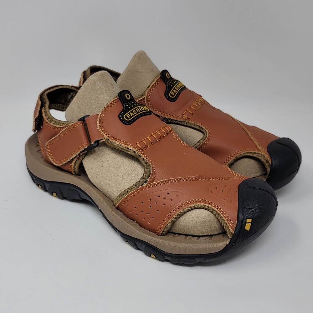 Fashion Men's Sandals Size 8 M Brown Water Hiking Shoes